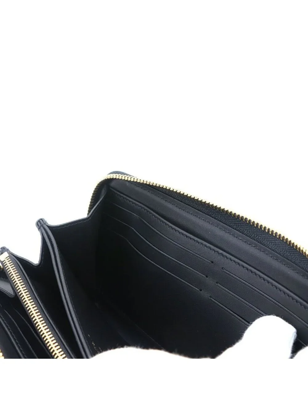 Louis Vuitton Monogram Cousin Zippy Wallet Zip Around Noir